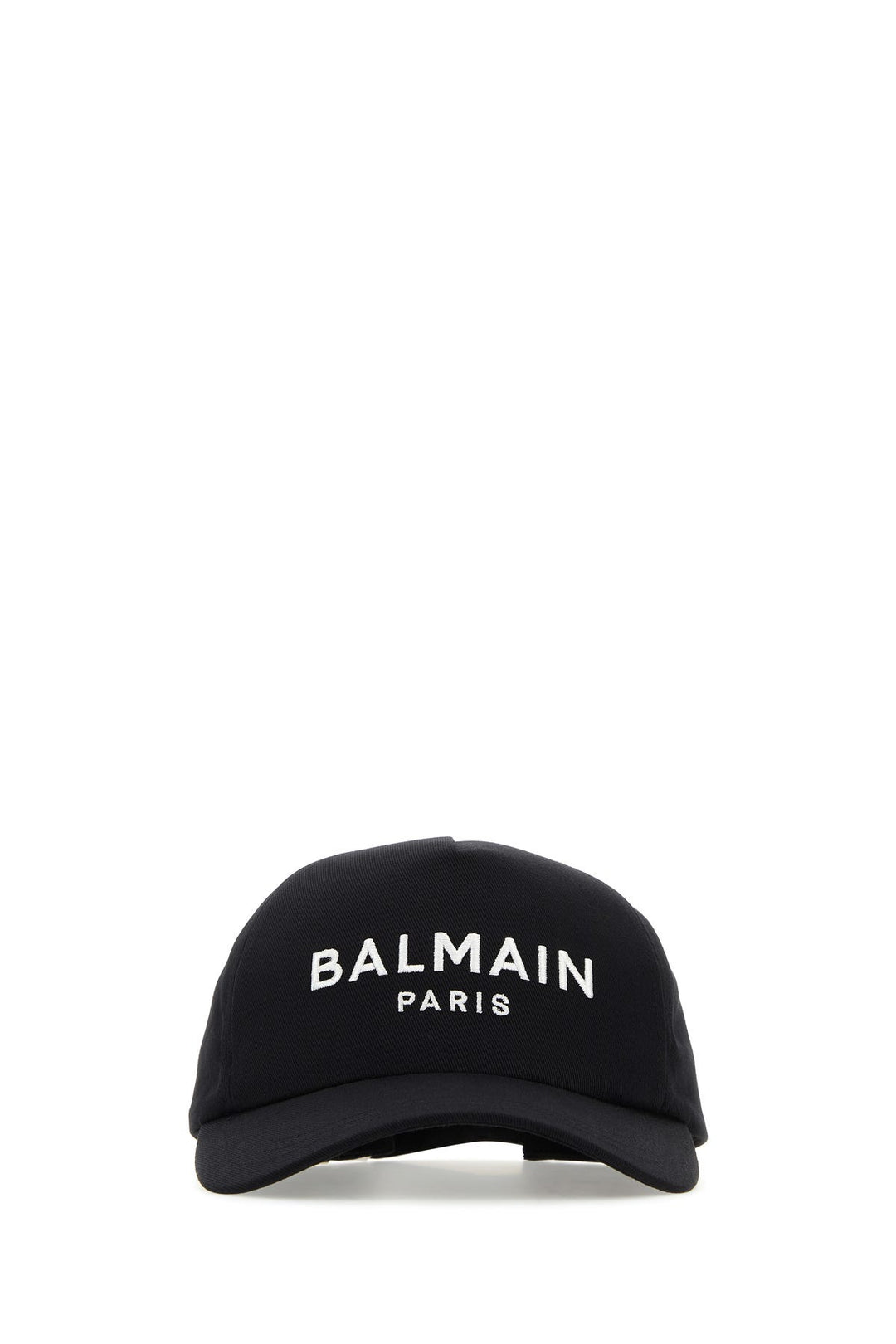 Black cotton baseball cap