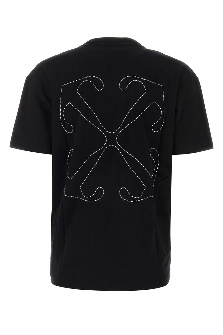 Black cotton t-shirt