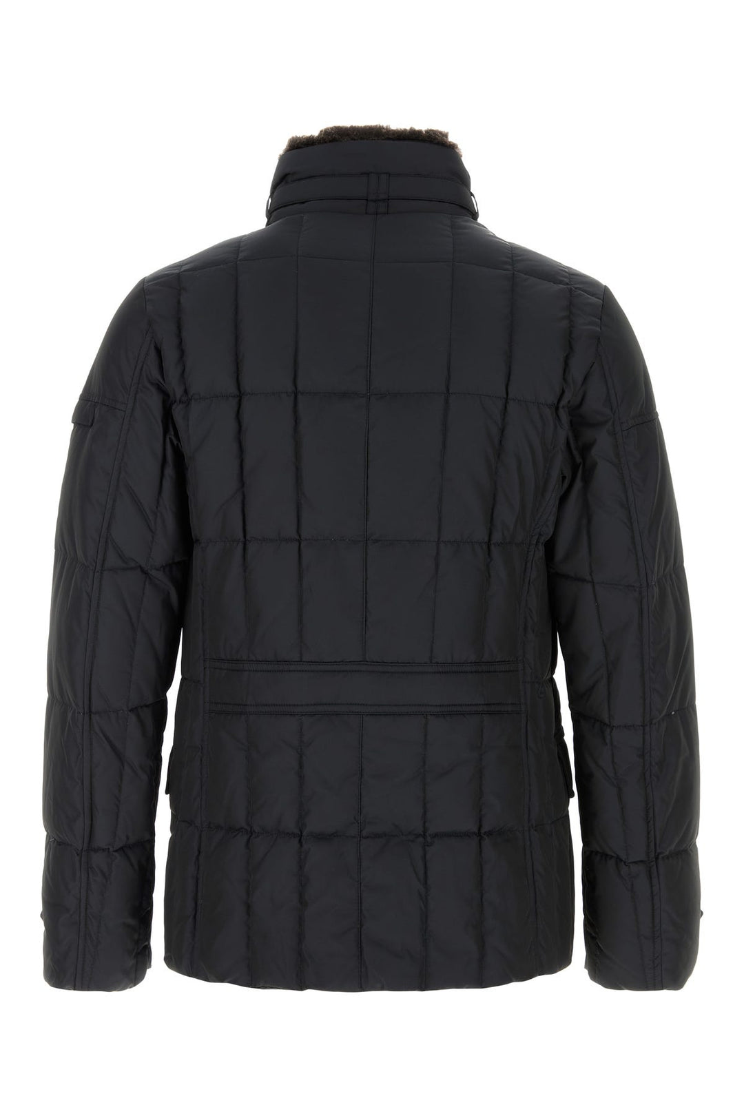 Midnight blue polyester Siro down jacket