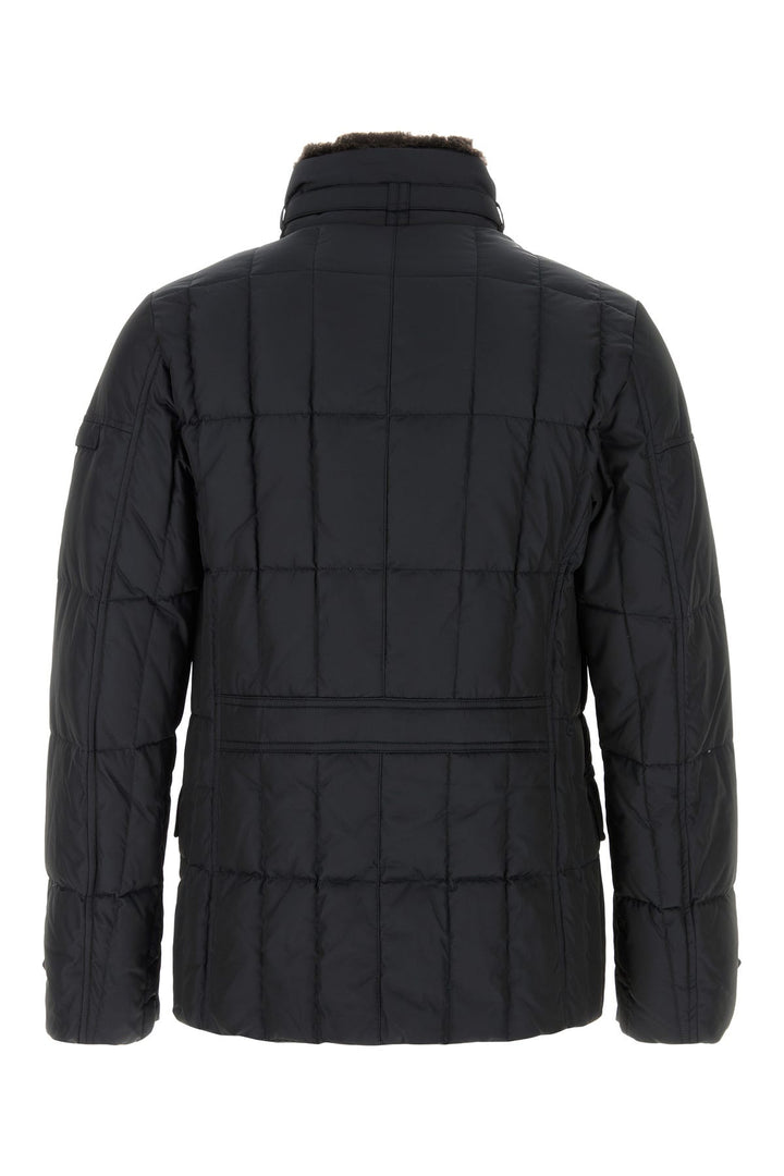 Midnight blue polyester Siro down jacket