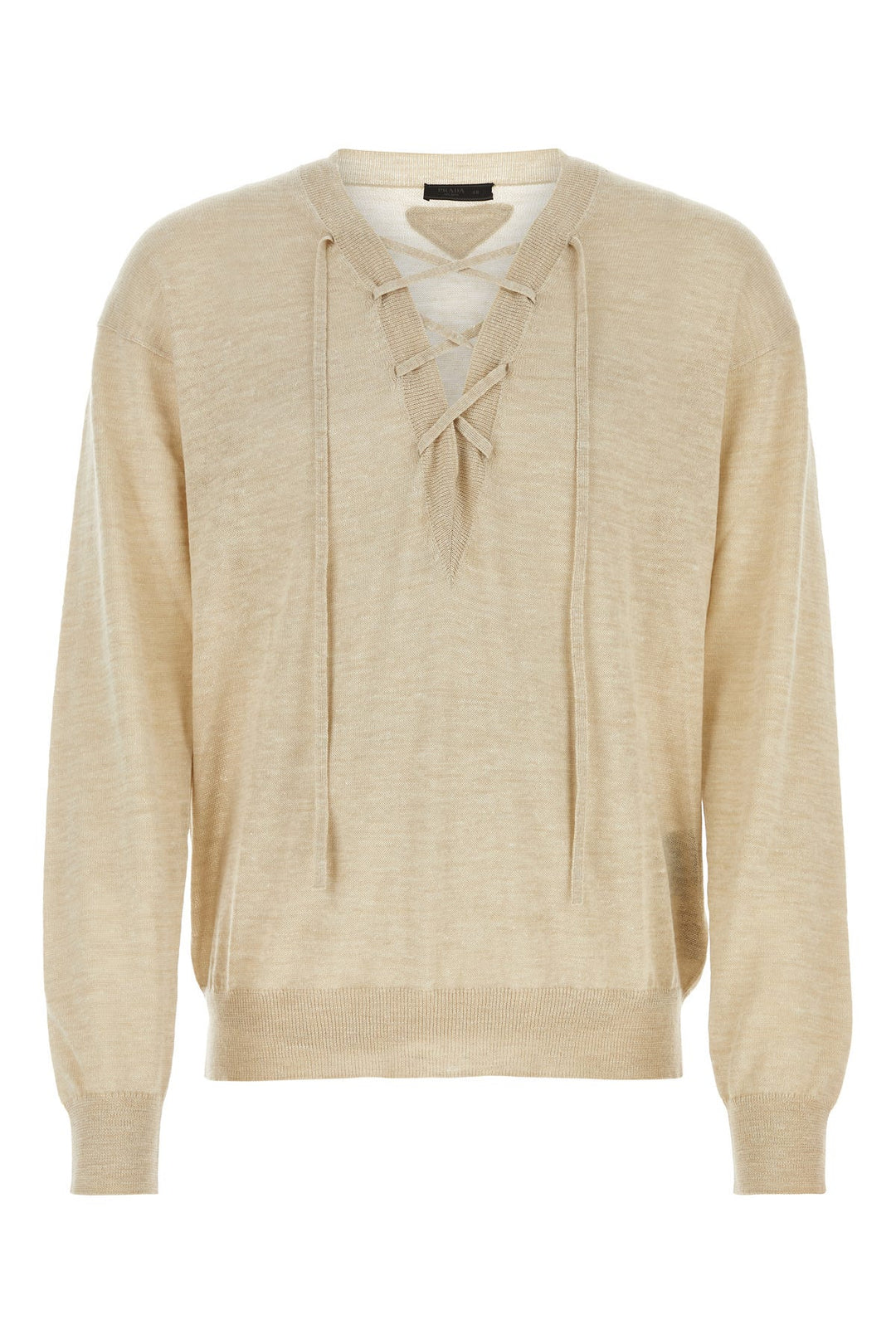 Sand cashmere blend sweater