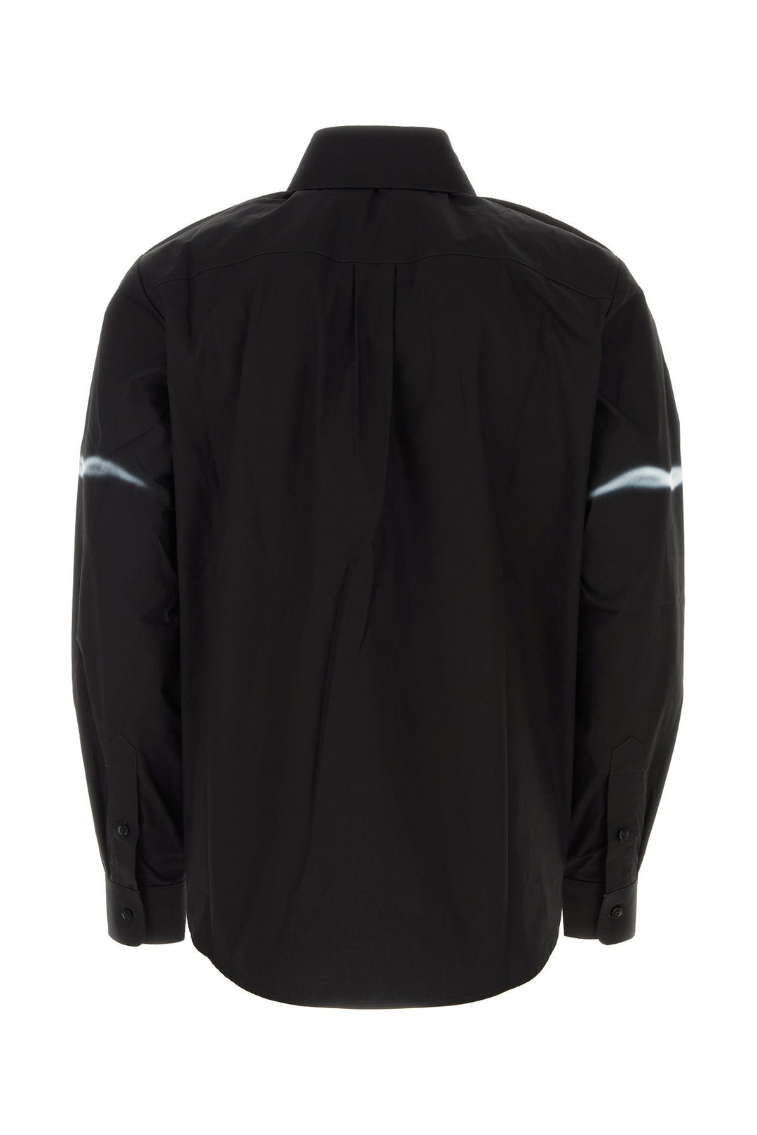 Black poplin Smoke shirt