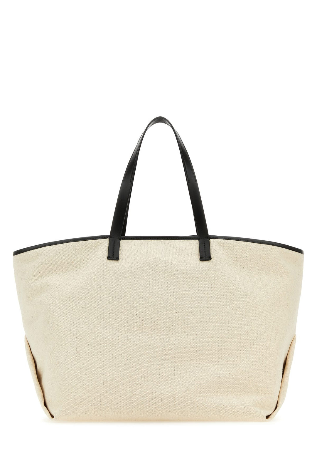 Sand canvas shopping bag