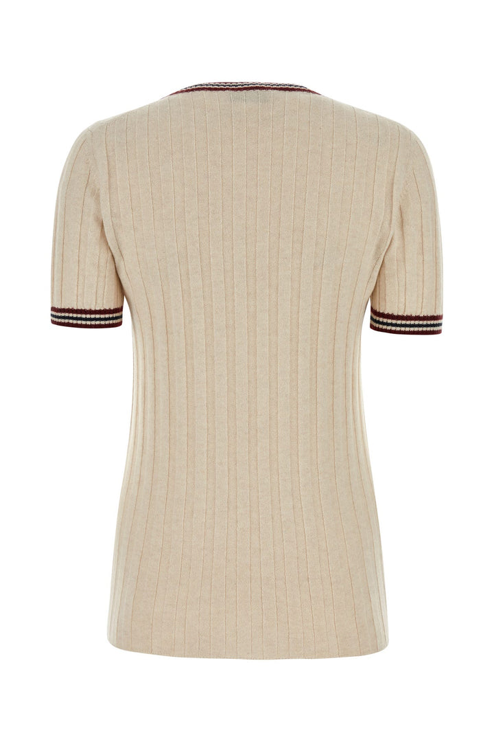 Sand cashmere sweater