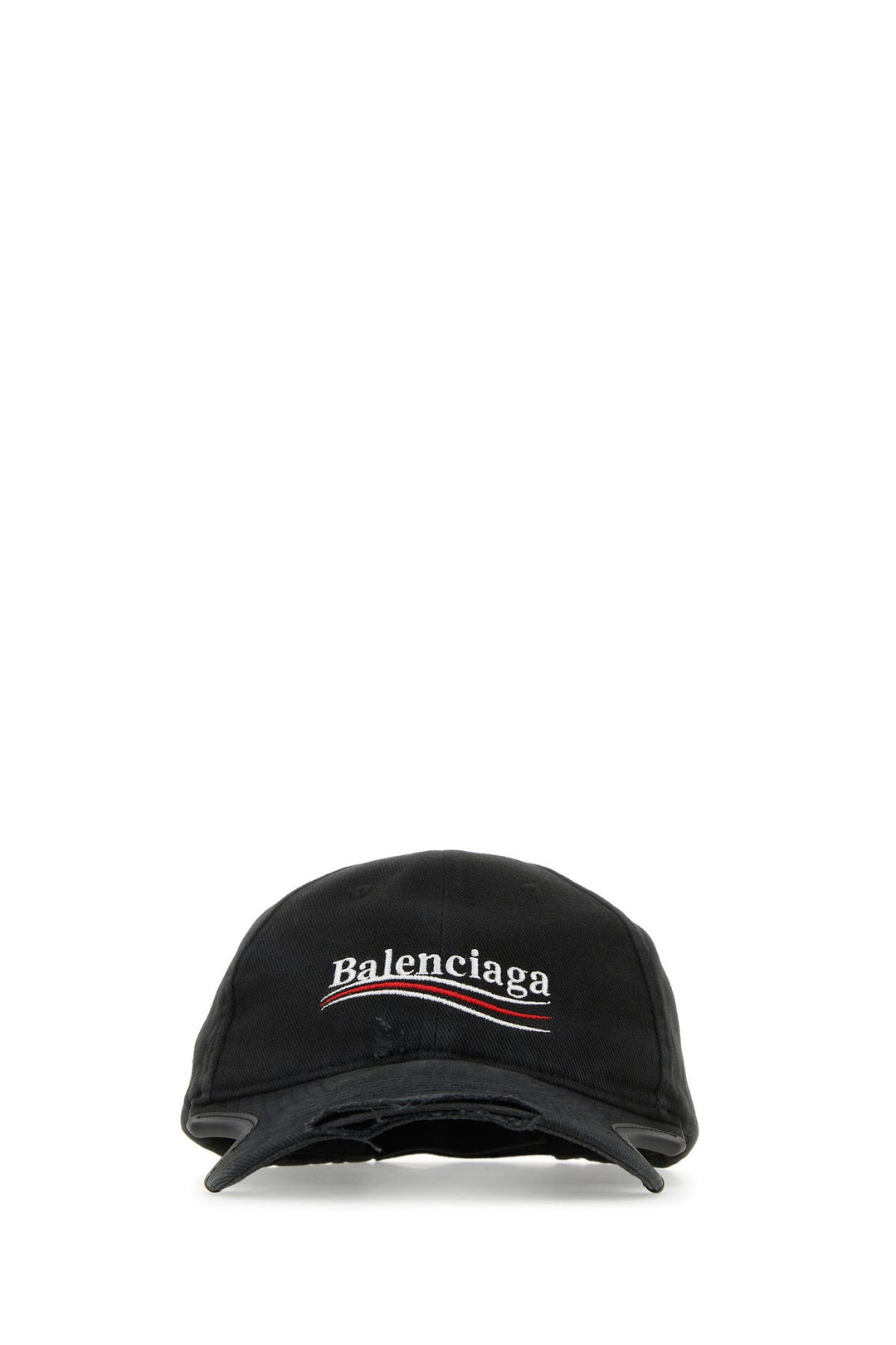 Black cotton baseball cap