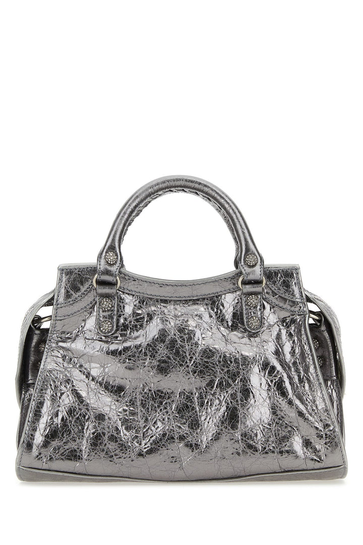 Silver nappa leather Neo Cagole XS handbag