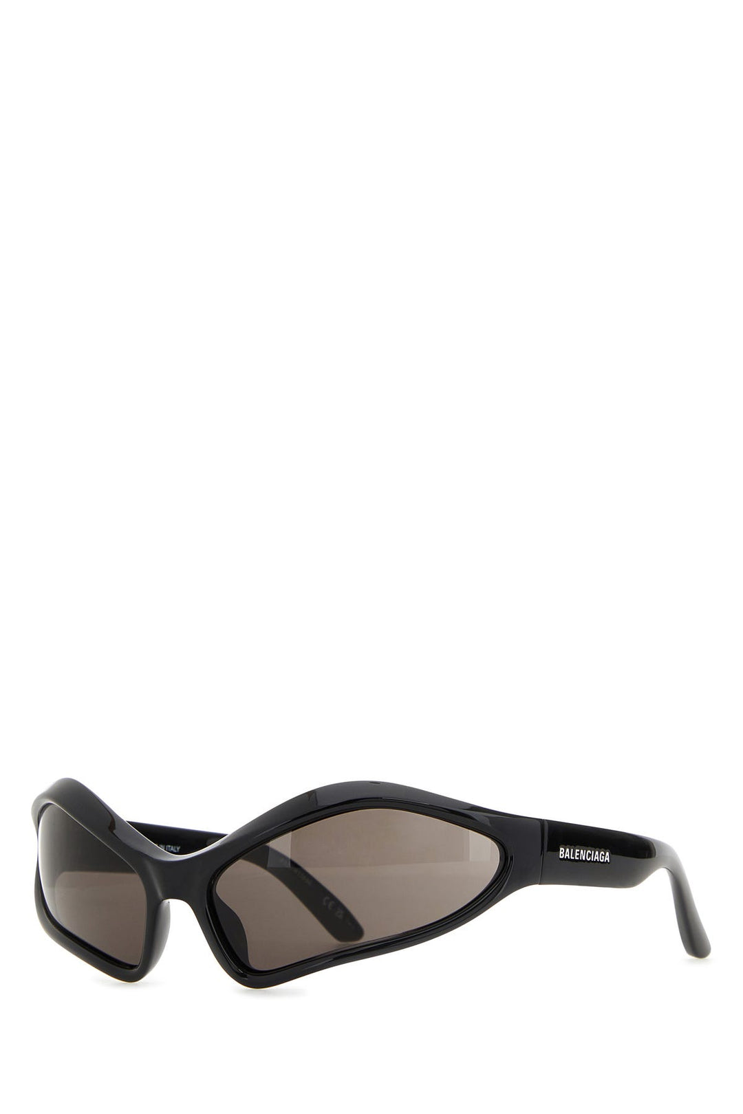 Black acetate Fennec Oval sunglasses