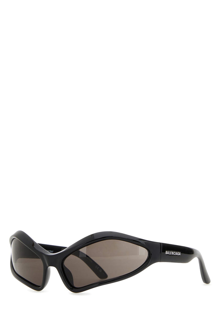 Black acetate Fennec Oval sunglasses