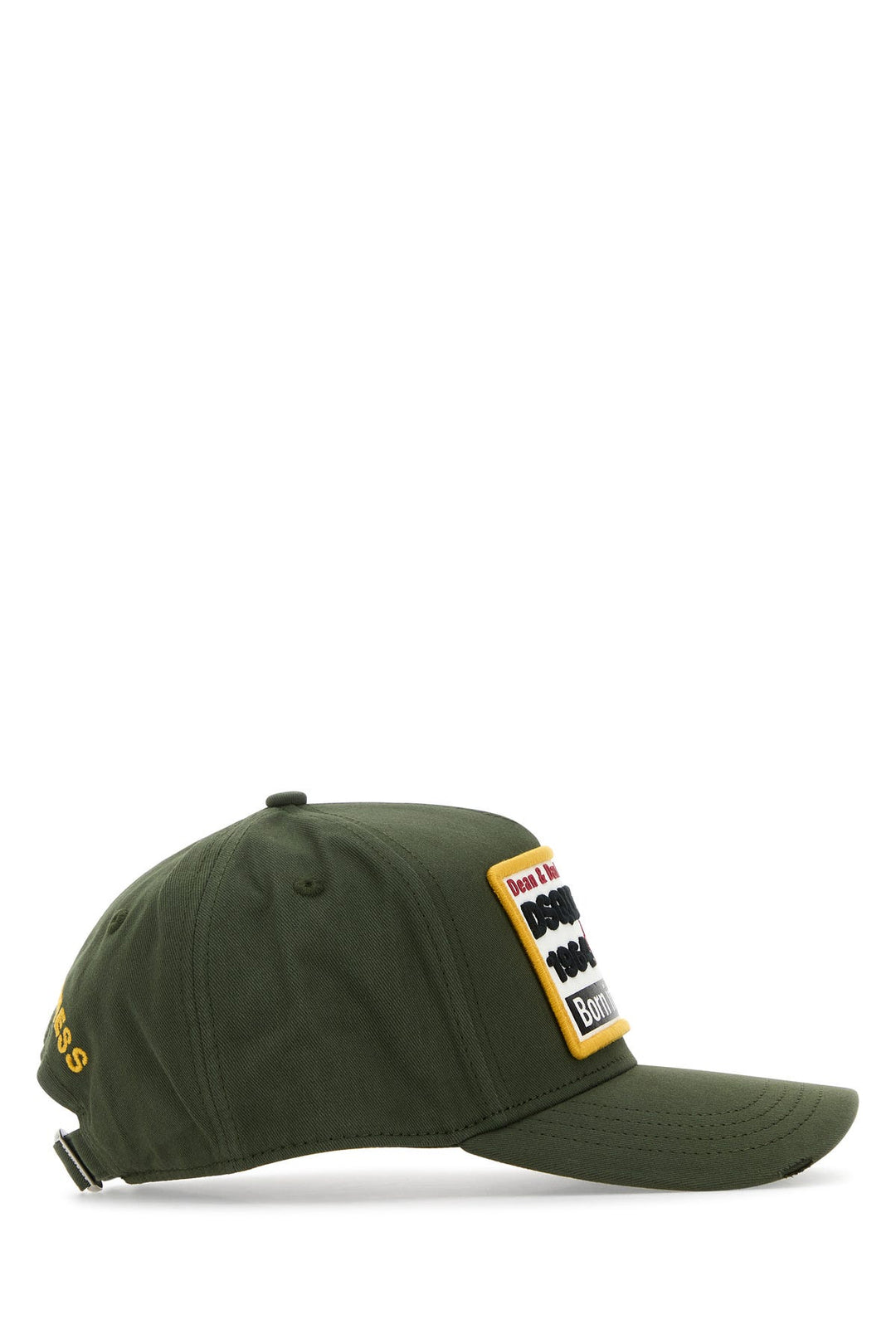 Army green cotton baseball cap