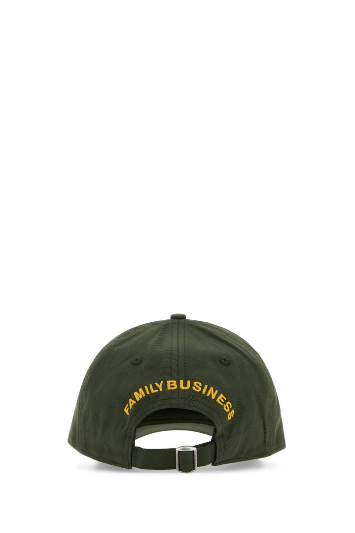 Army green cotton baseball cap