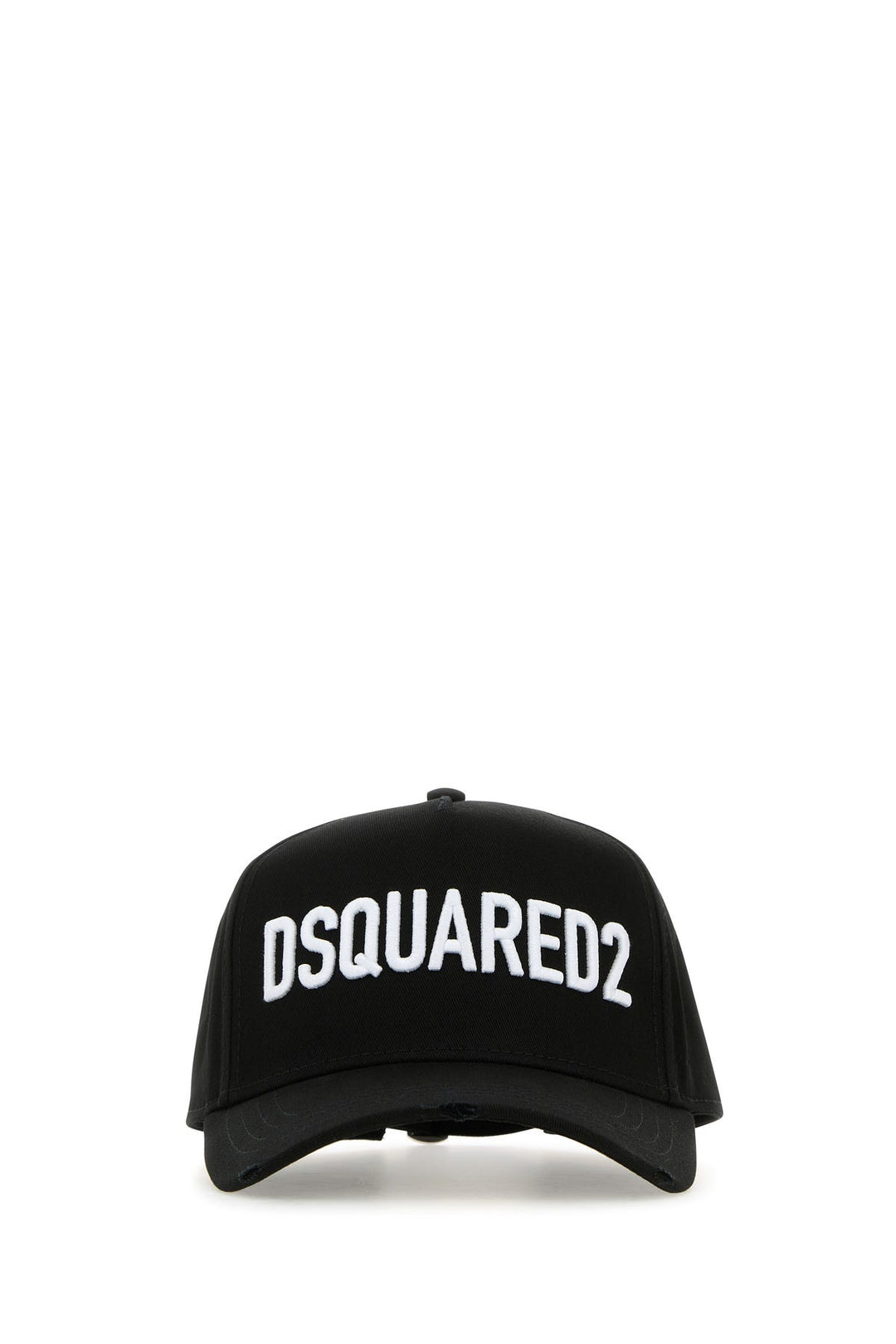 Black cotton baseball cap