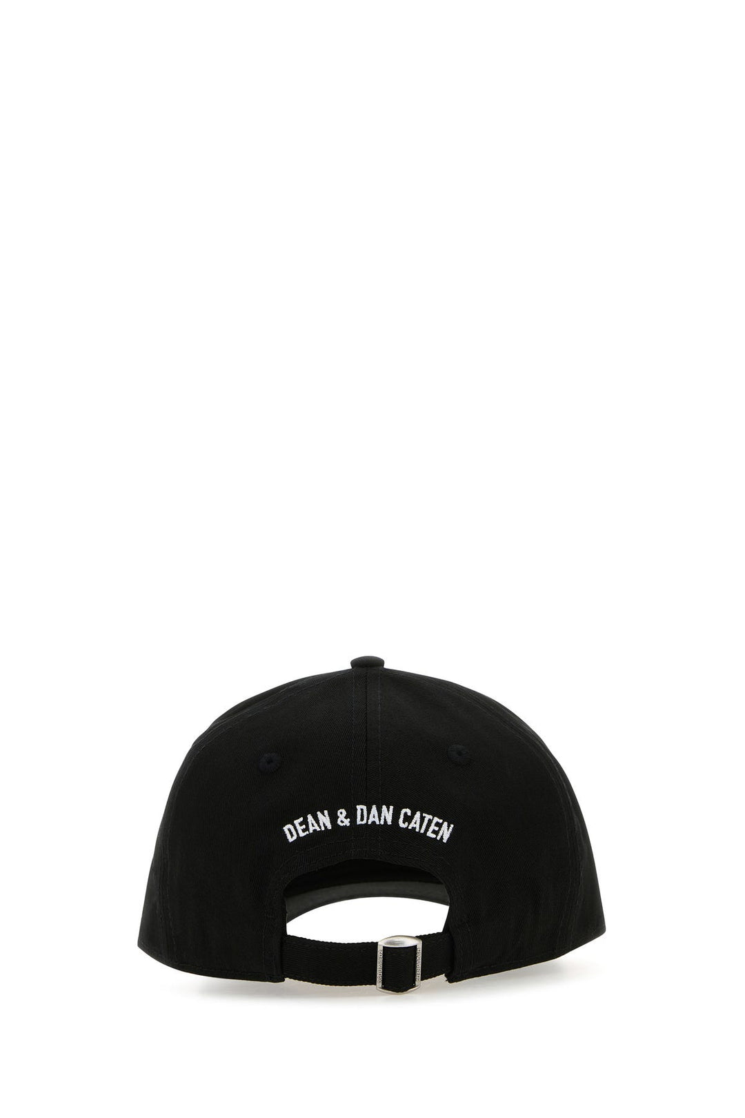 Black cotton baseball cap