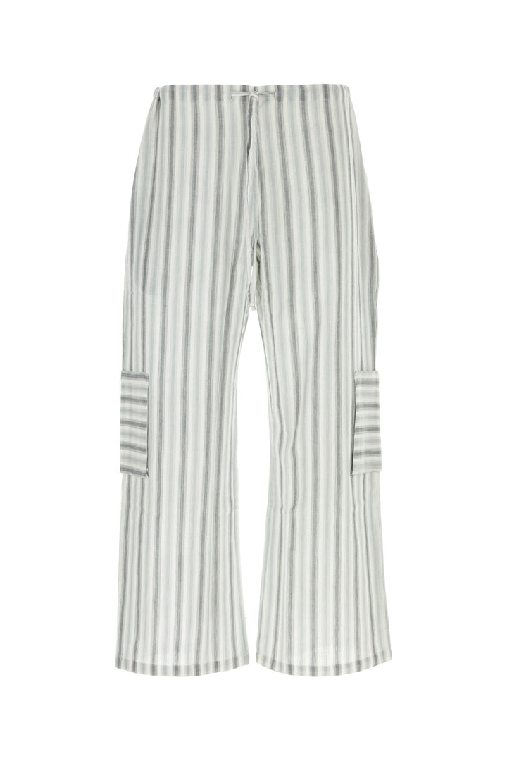 Embroidered cotton Adrien pyjamas pant