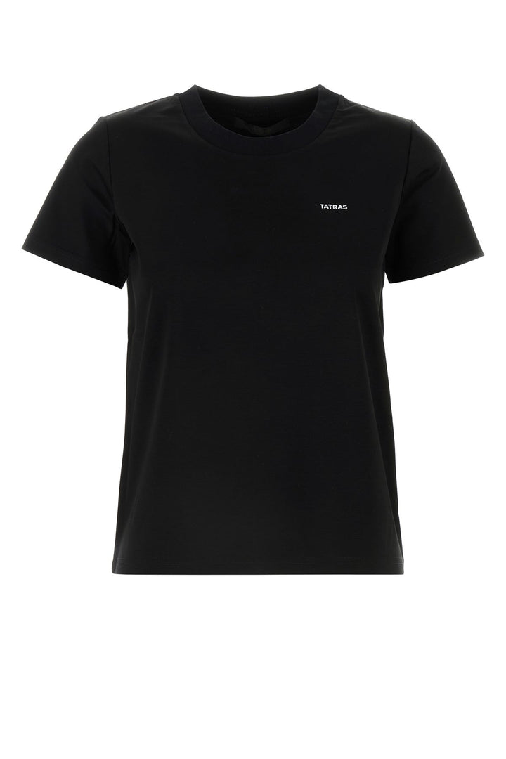 Black cotton t-shirt
