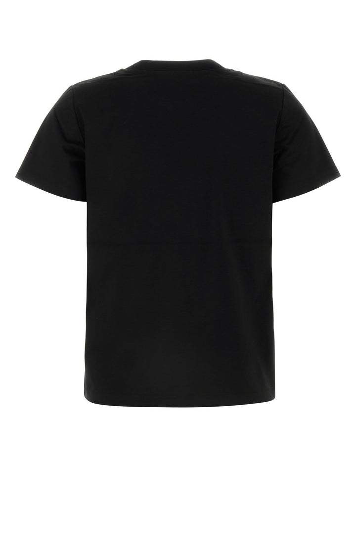 Black cotton t-shirt