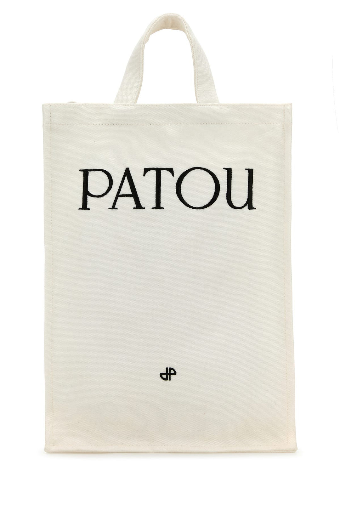 White canvas shopping bag