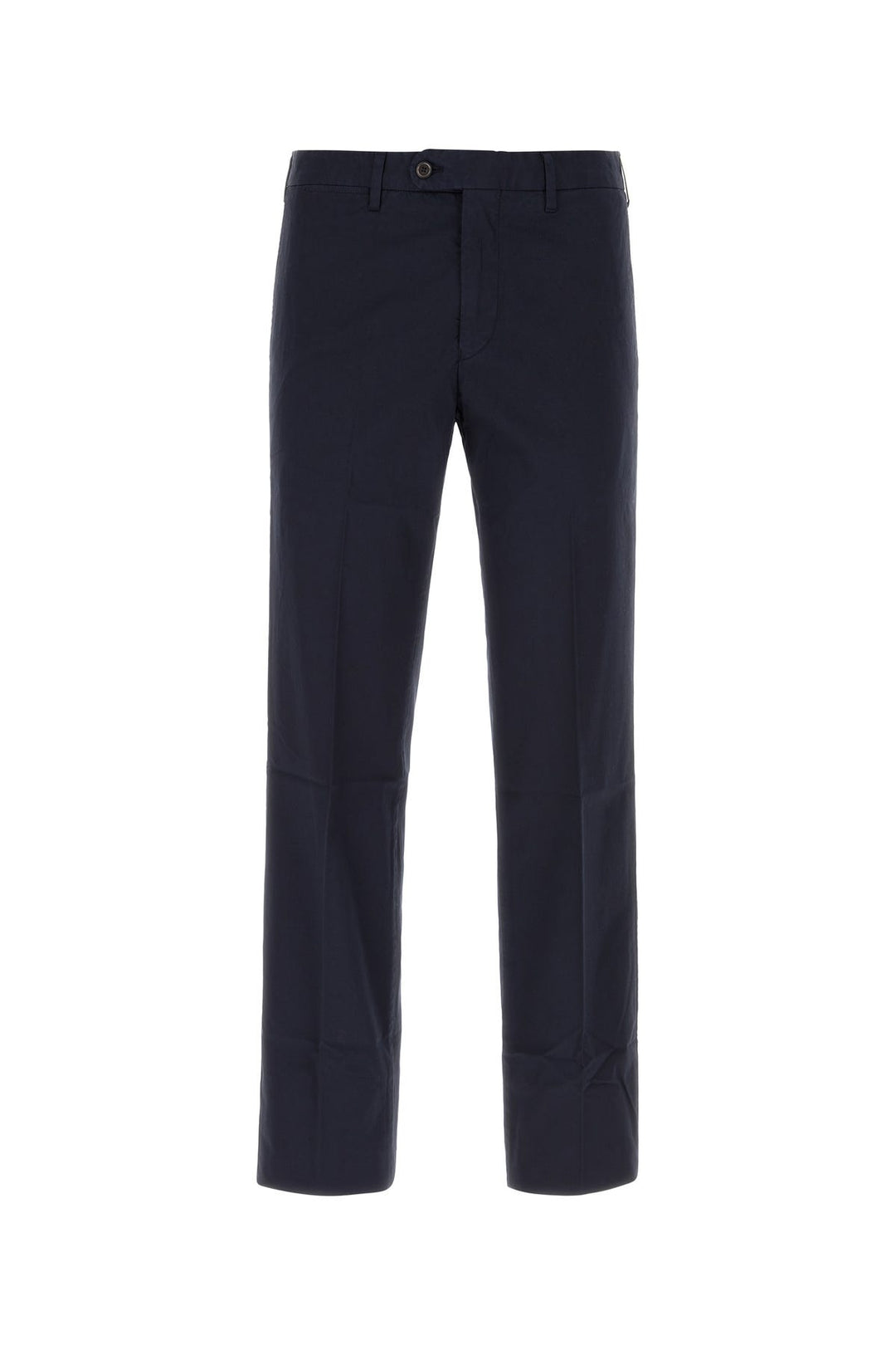 Blue stretch cotton pant