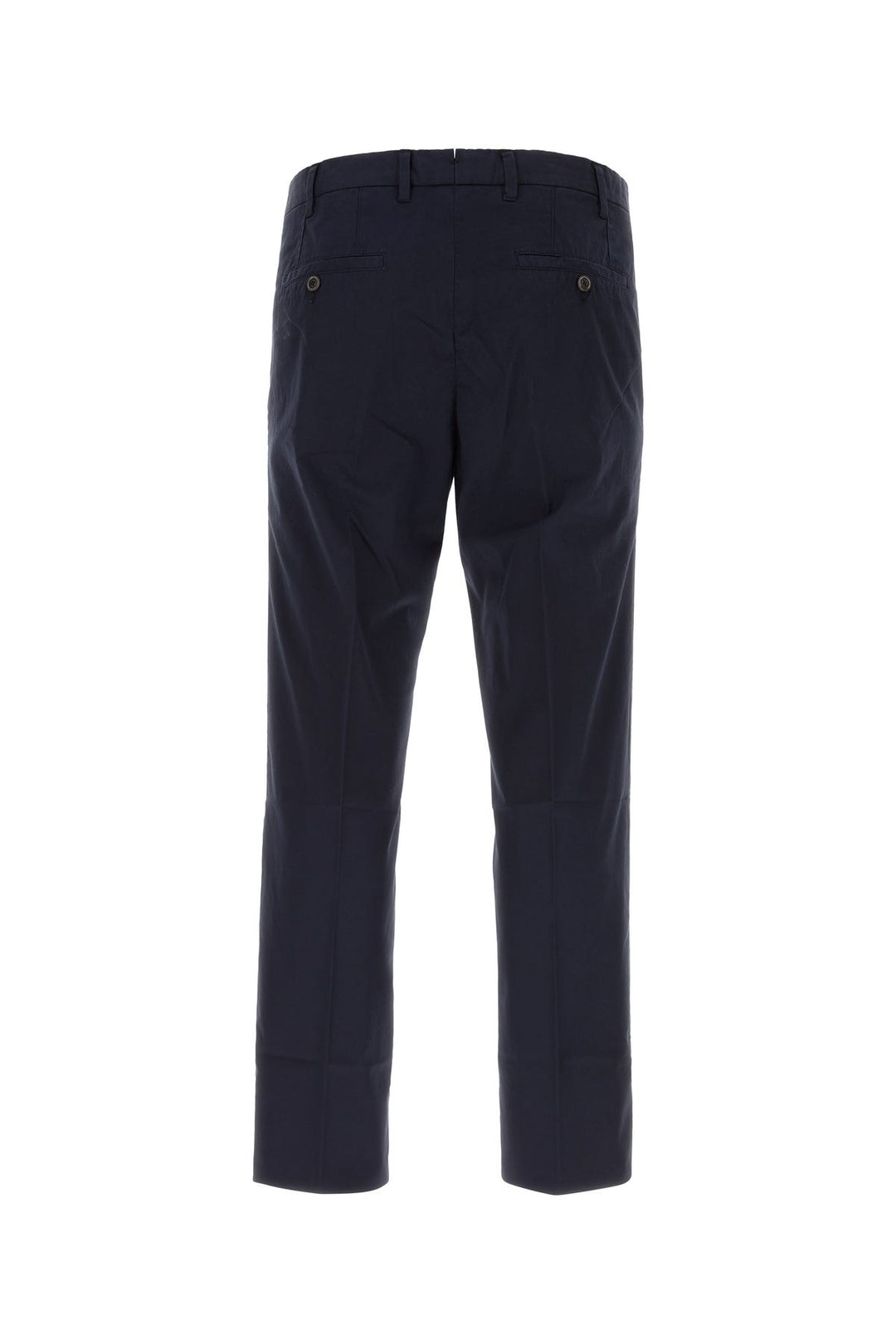 Blue stretch cotton pant