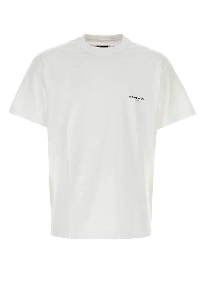 White cotton t-shirt
