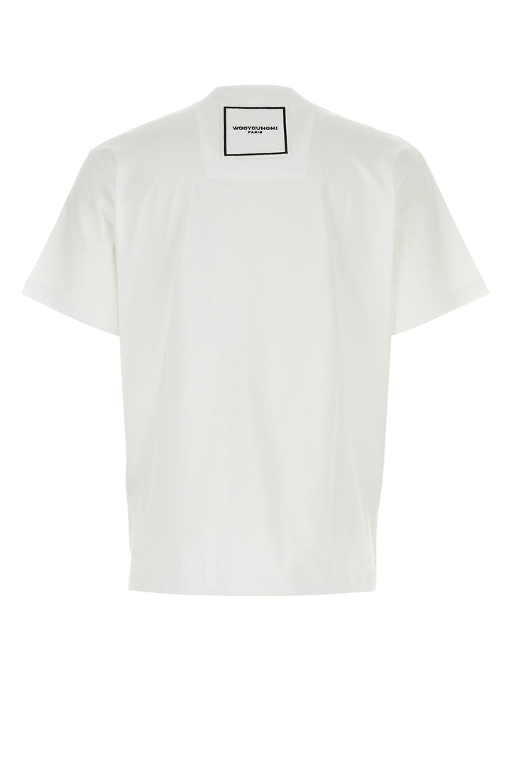 White cotton t-shirt
