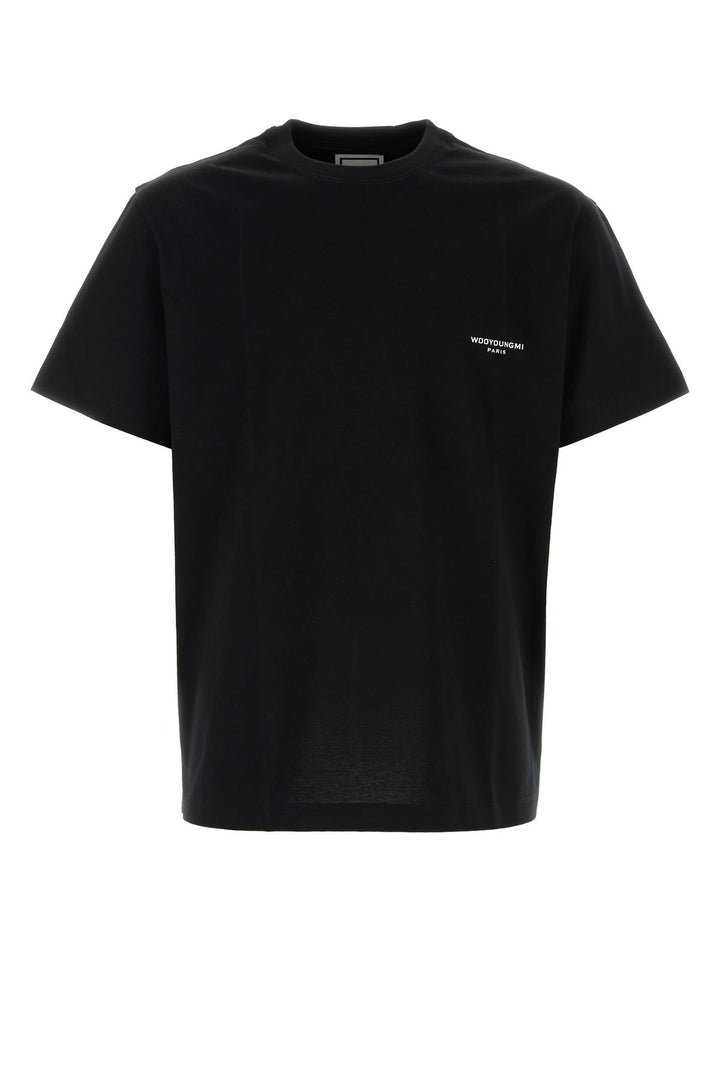 Black cotton t-shirt
