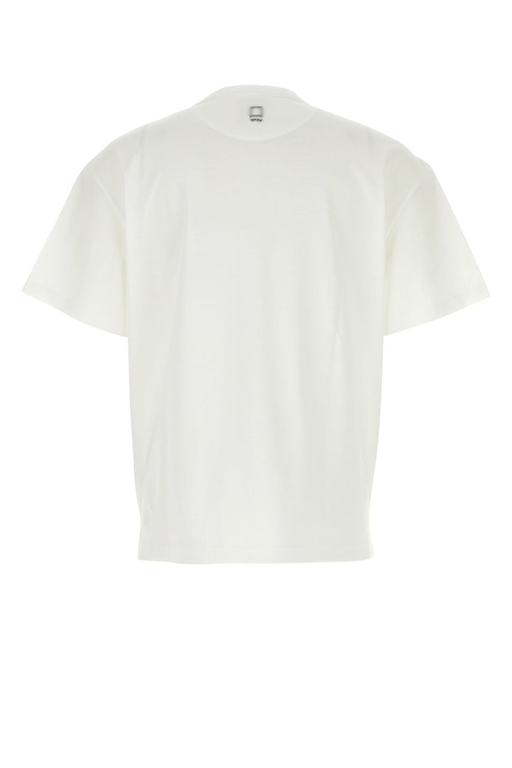 White cotton t-shirt