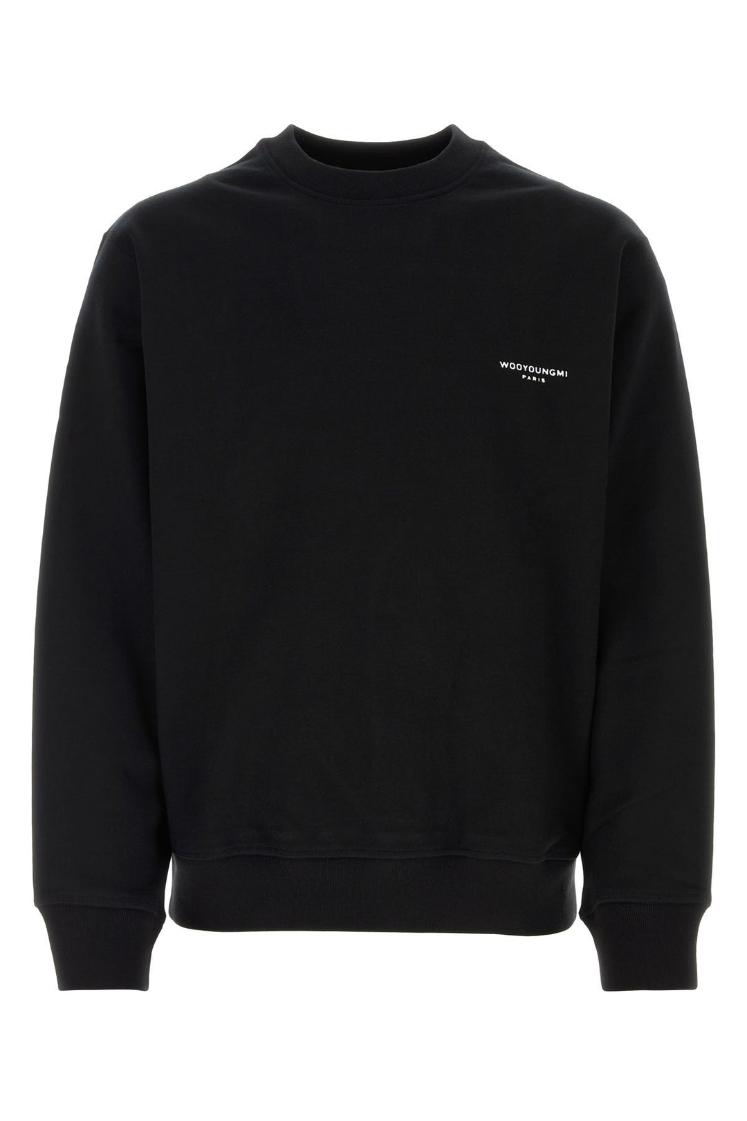 Black cotton sweatshirt