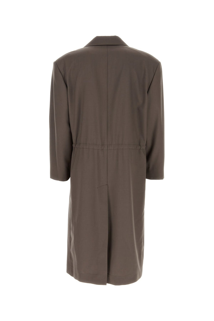 Brown wool coat