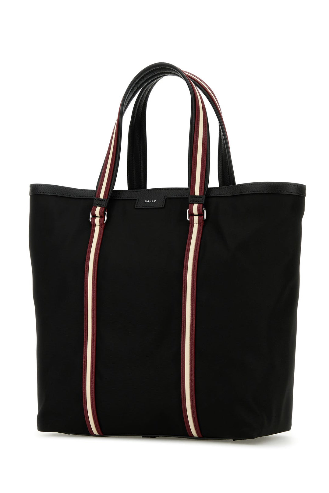 Black canvas Code shopping bag