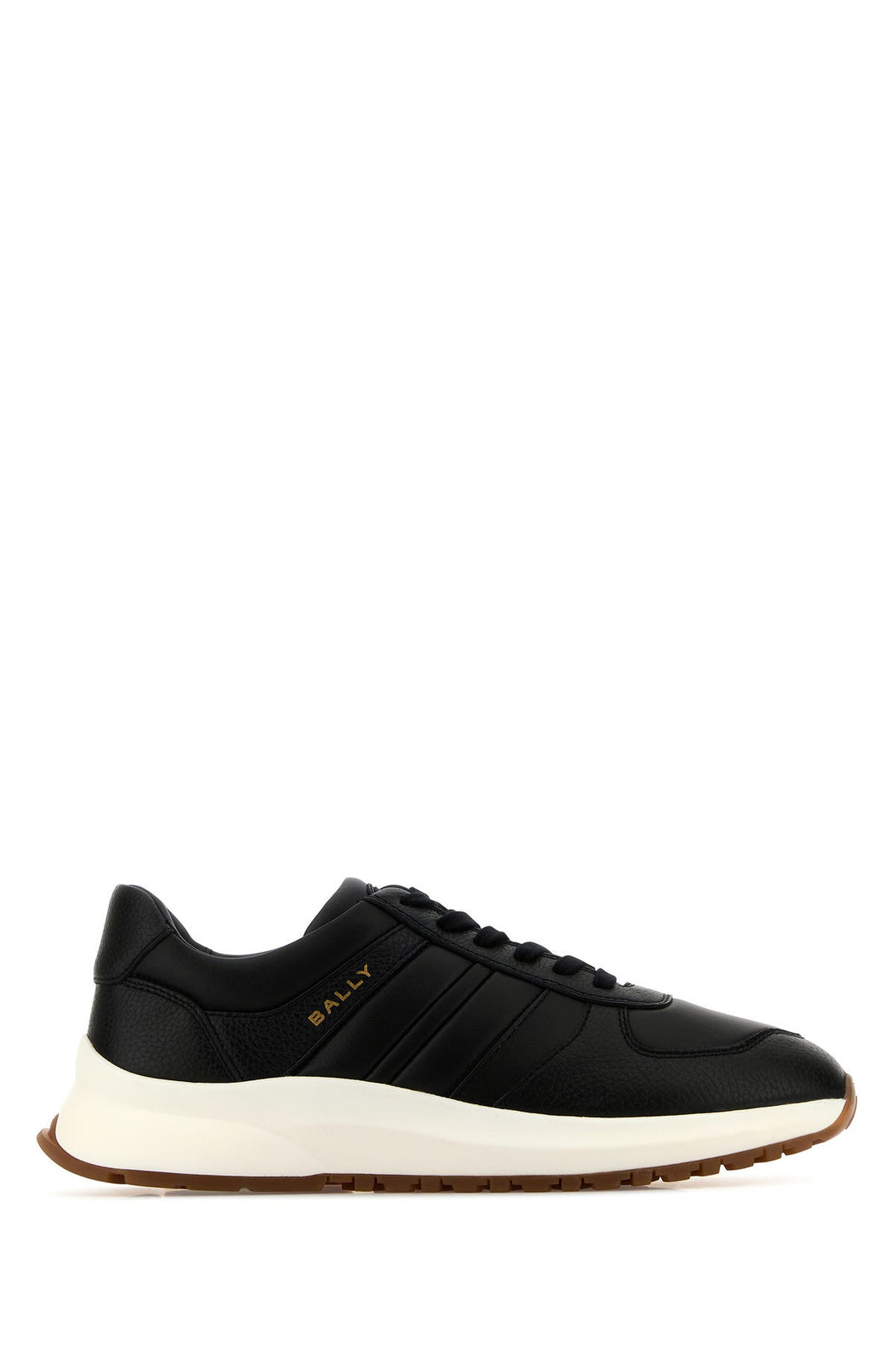 Black leather Darsyl sneakers