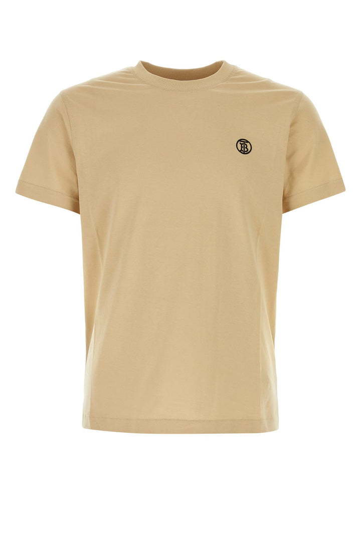 Beige cotton t-shirt