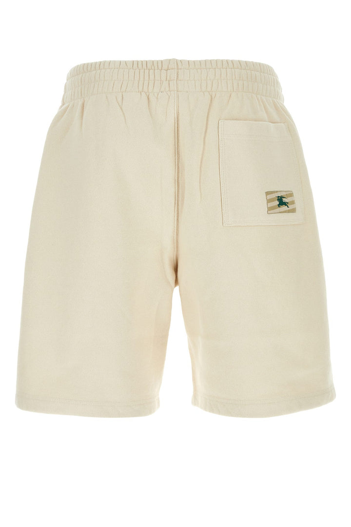 Sand cotton bermuda shorts