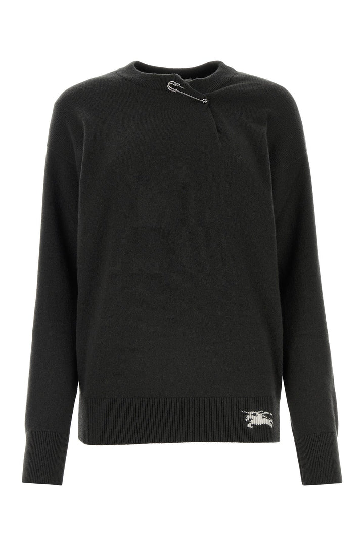 Anthracite cashmere sweater