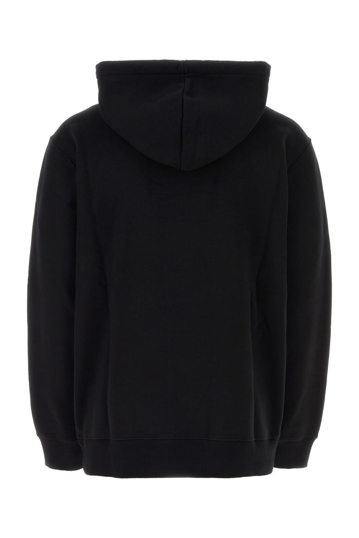 Black cotton sweatshirt