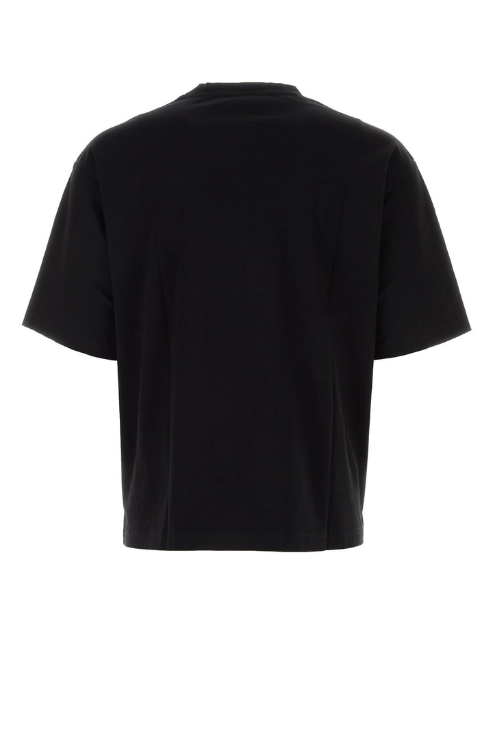 Black cotton t-shirt