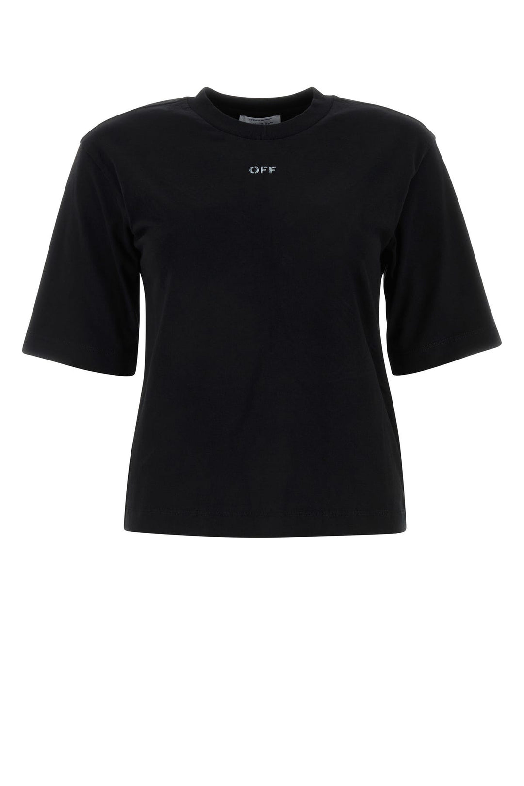 Black cotton t-shirt