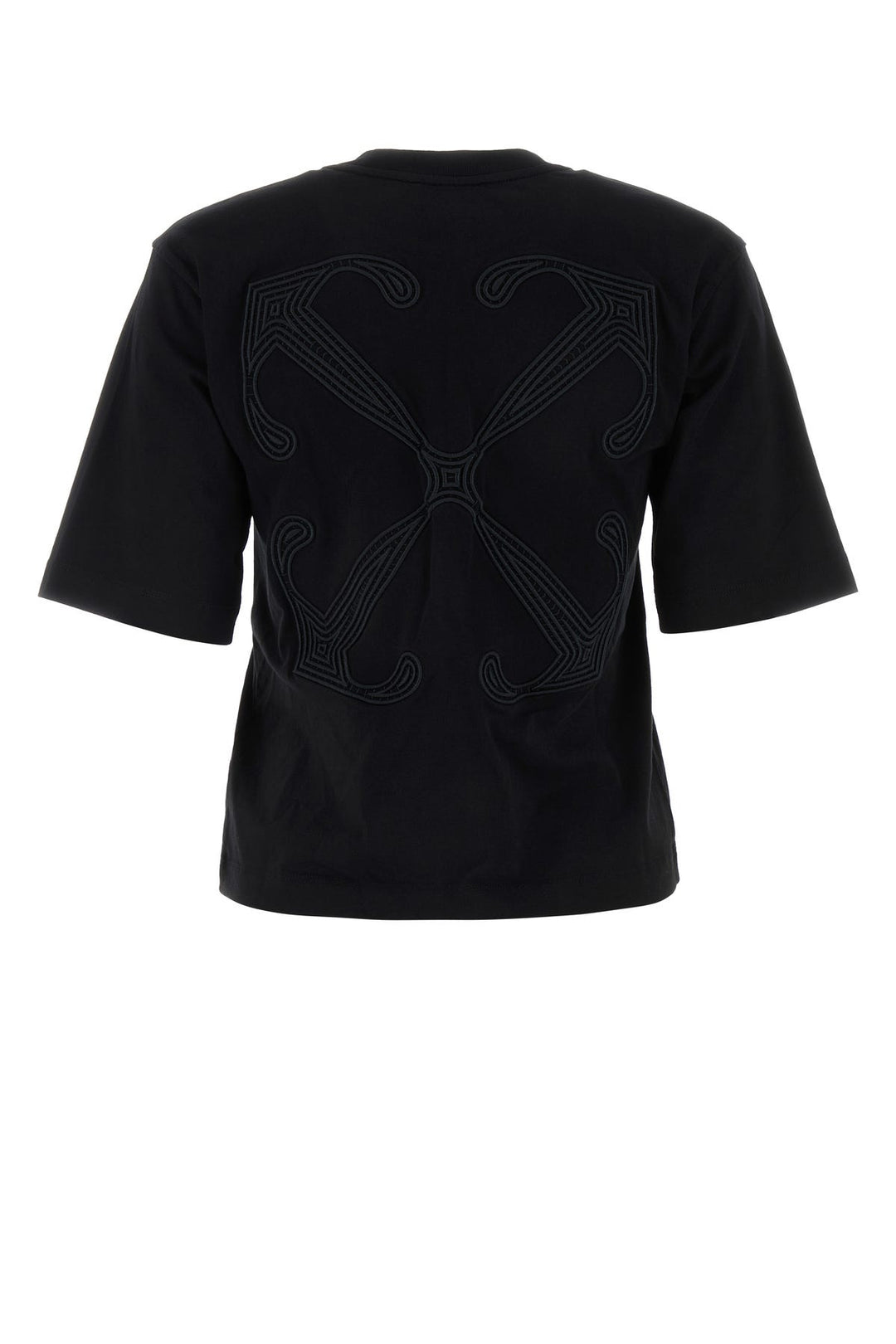 Black cotton t-shirt