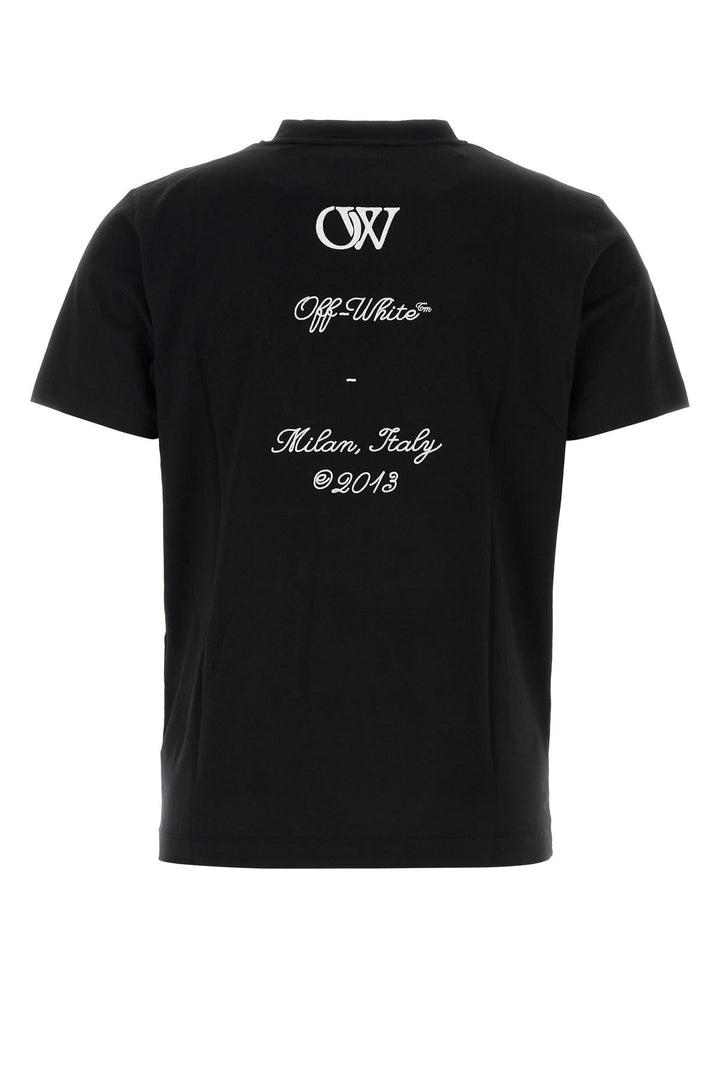 Black cotton t-shirt