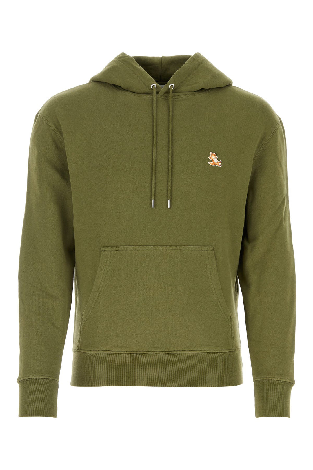 Army green cotton sweatshirt