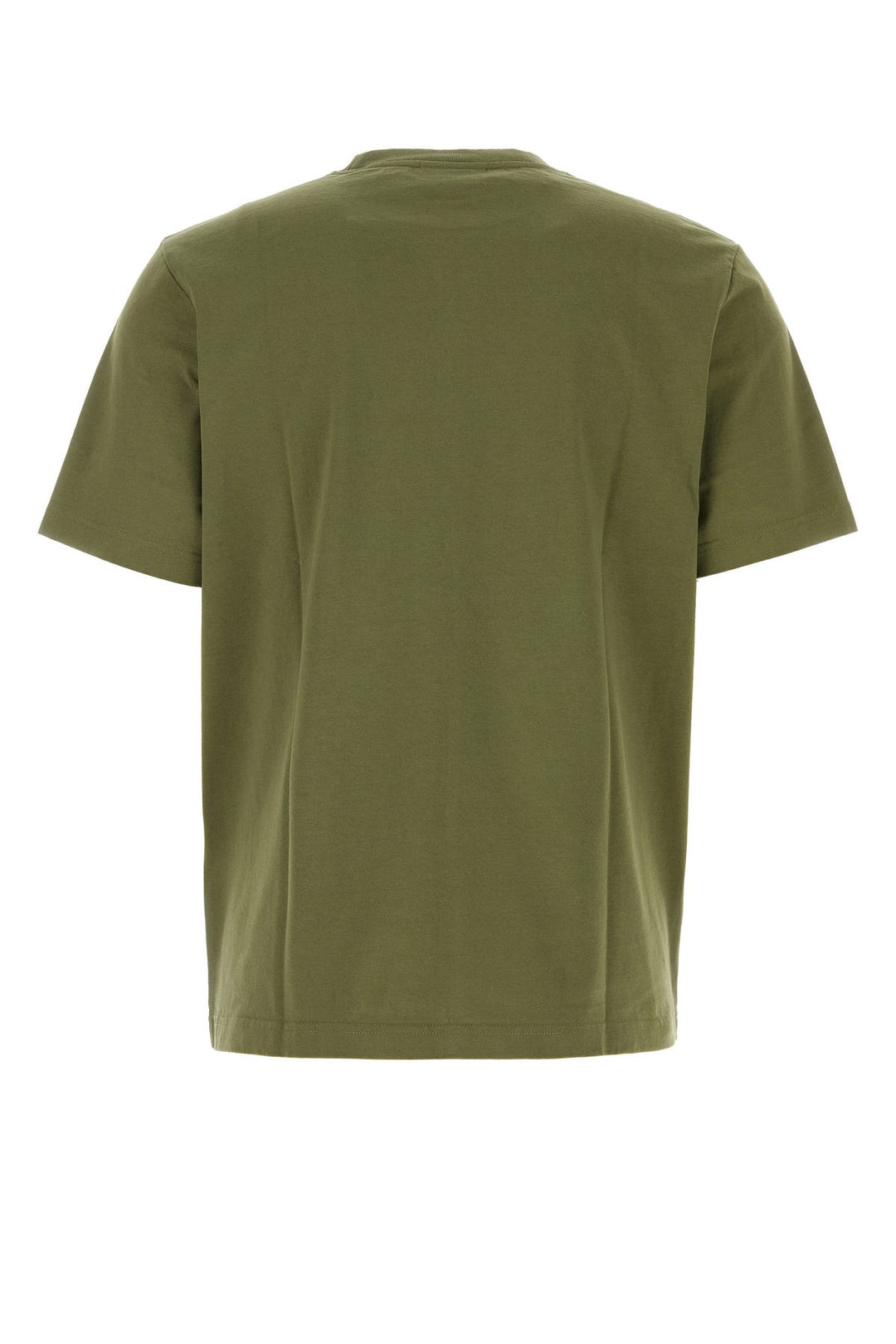 Army green cotton t-shirt