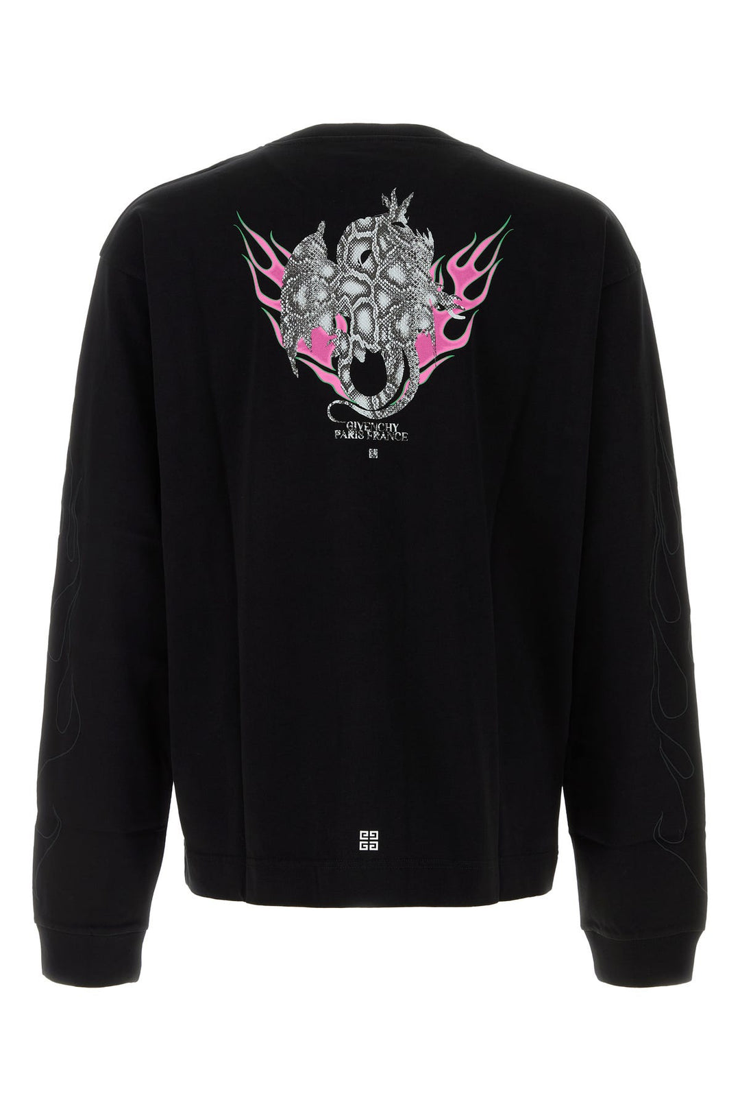 Black cotton t-shirt