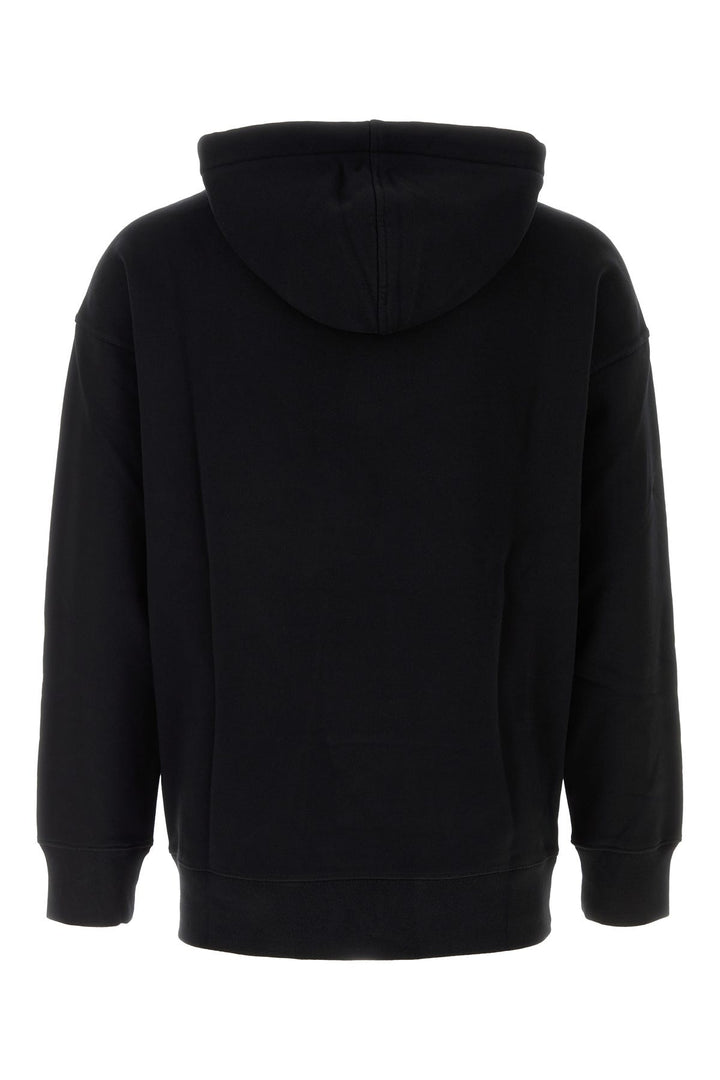 Black cotton sweatshirt