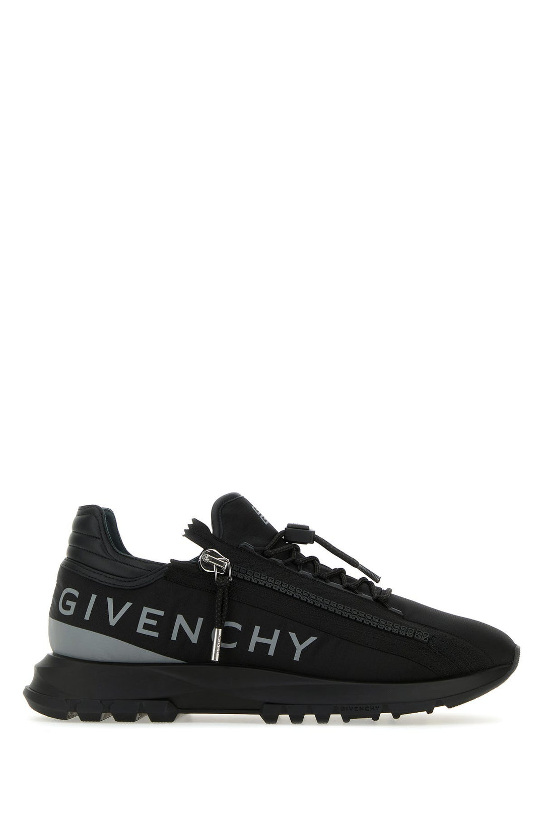 Black fabric Spectre sneakers