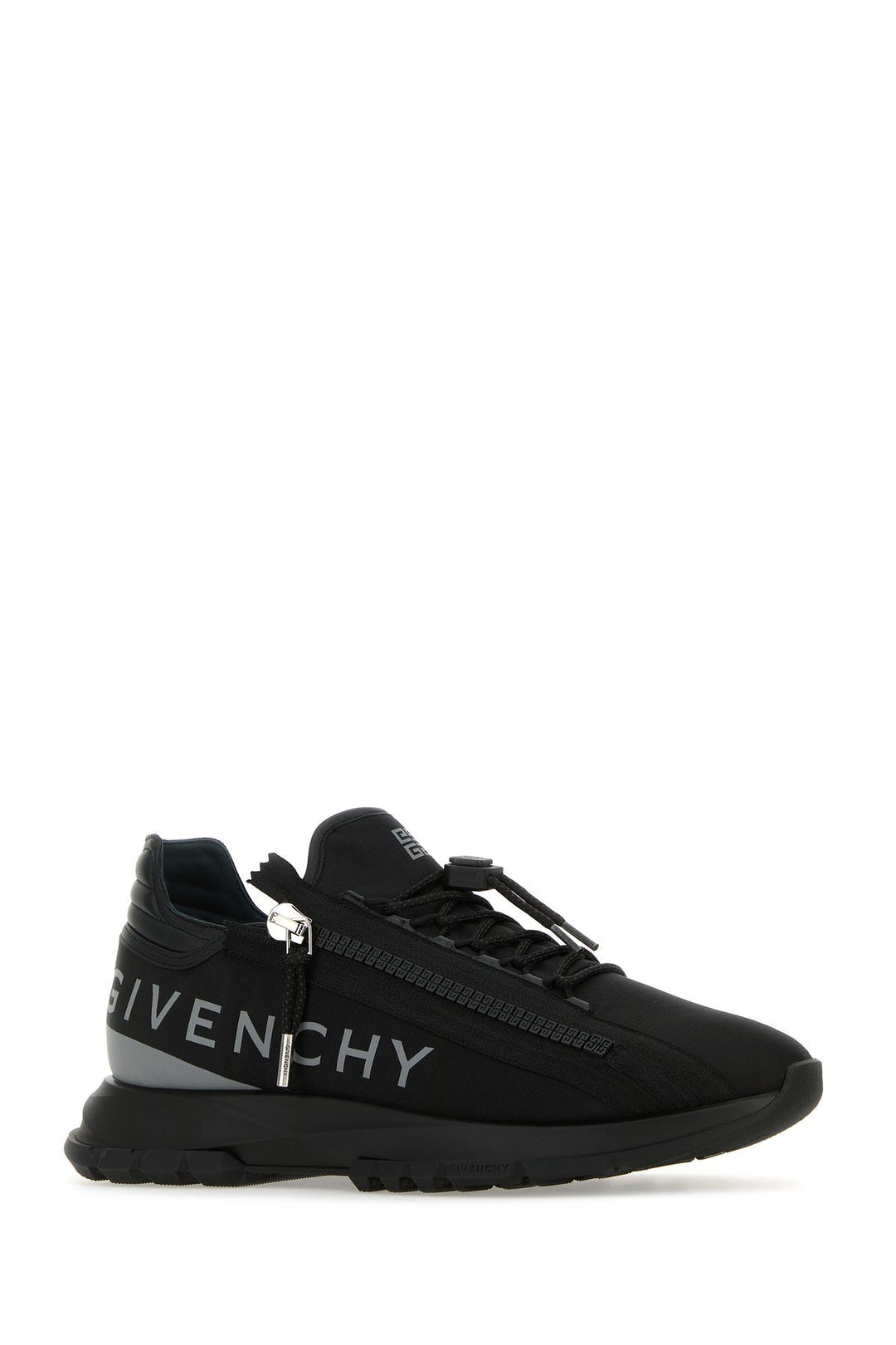 Black fabric Spectre sneakers