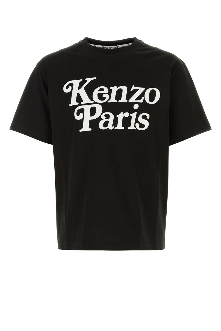 Black cotton oversize t-shirt