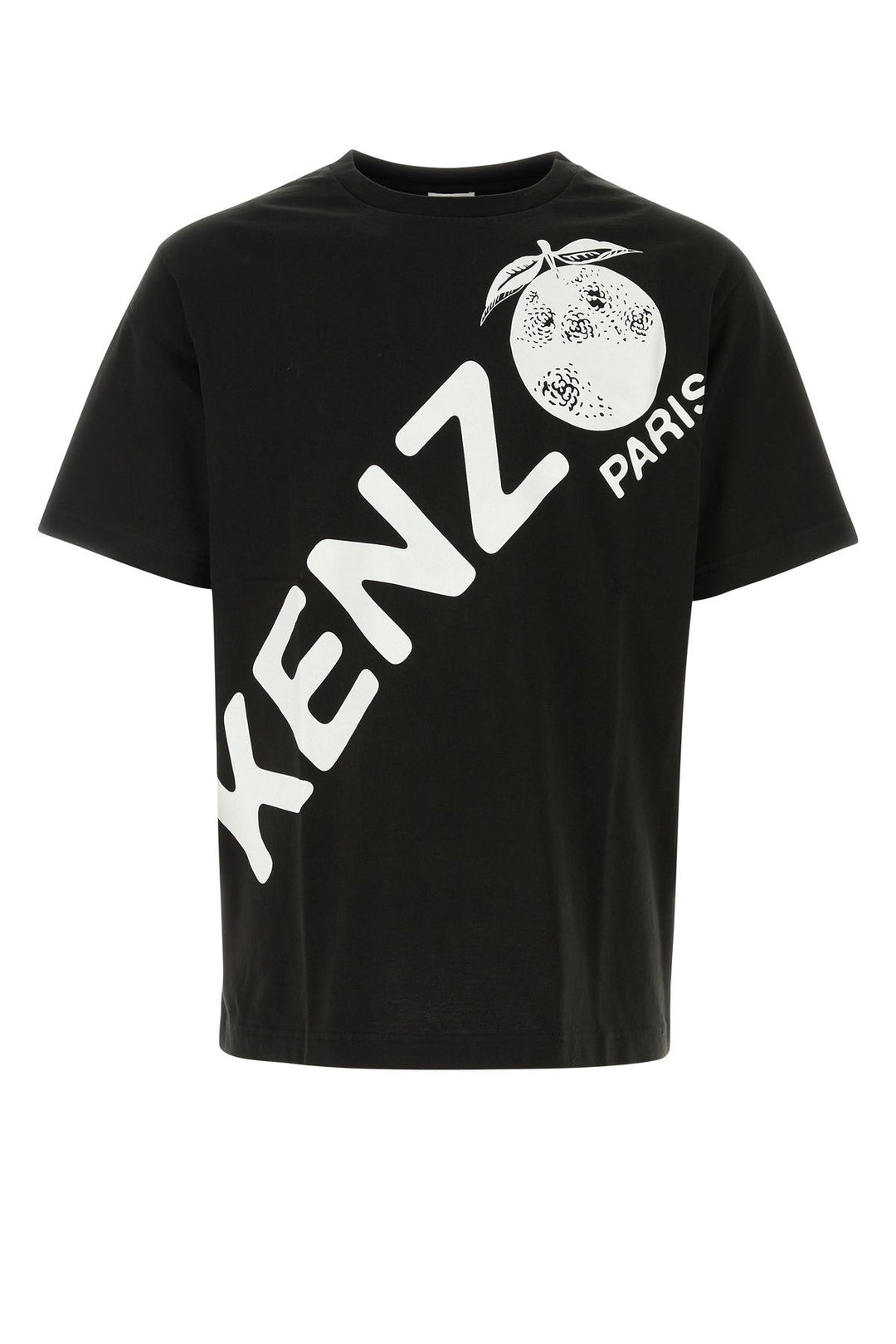 Black cotton t-shirt