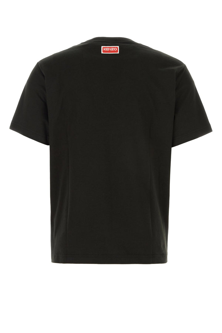 Black cotton t-shirt