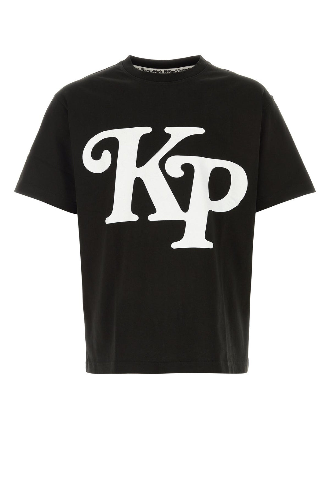 Black cotton t-shirt