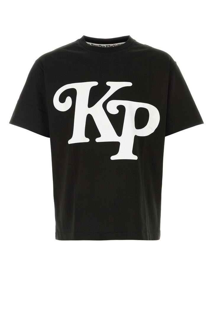 Black cotton t-shirt