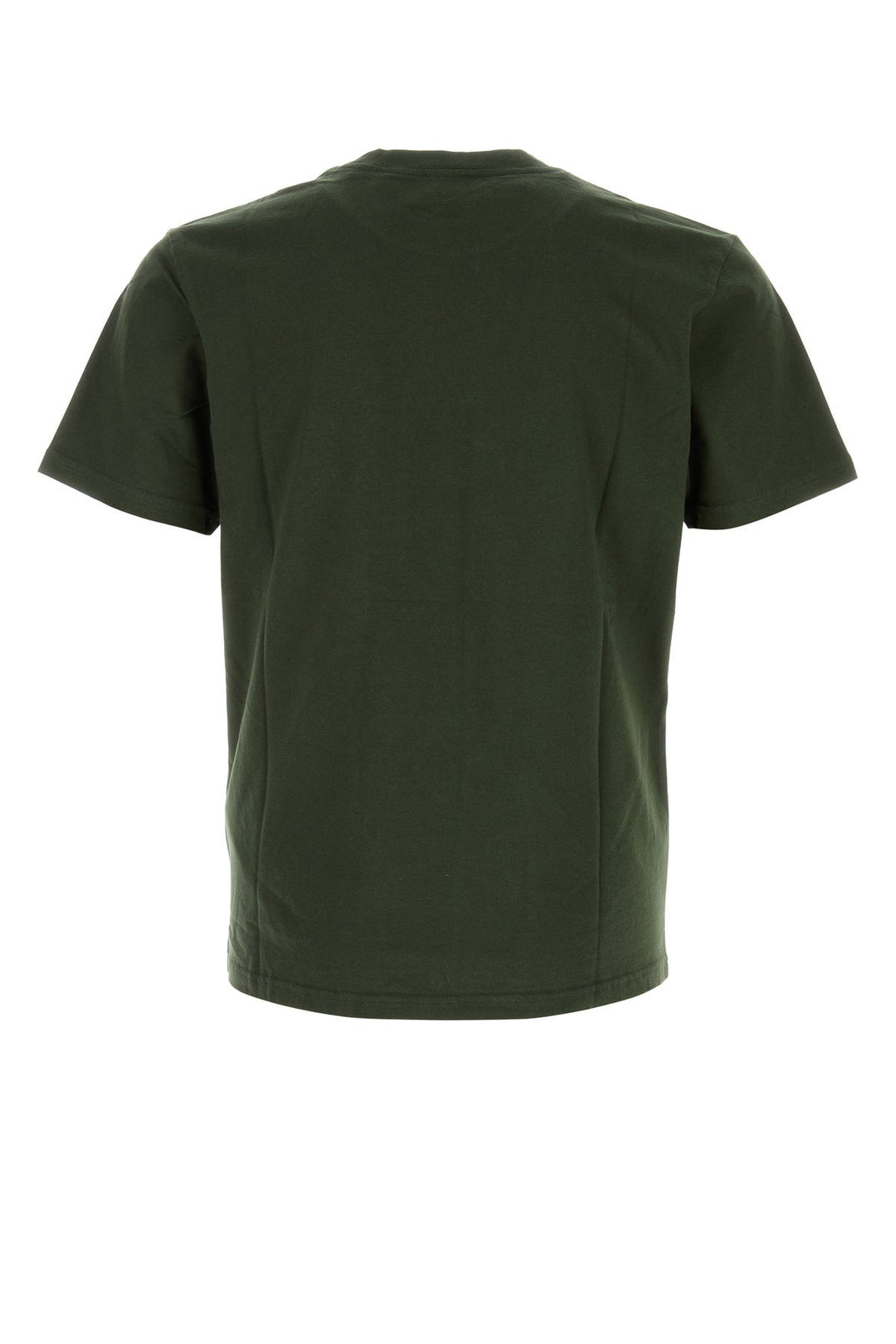 Army green cotton t-shirt